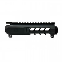 Bully Arms BA-15 Skeletonized Upper Receiver - Black Anodized